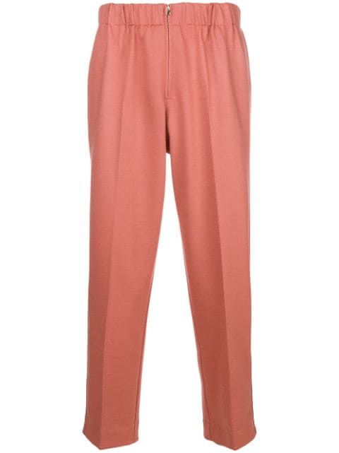 FORTE FORTE FORTE FORTE ELASTIC WAIST TROUSERS - PINK