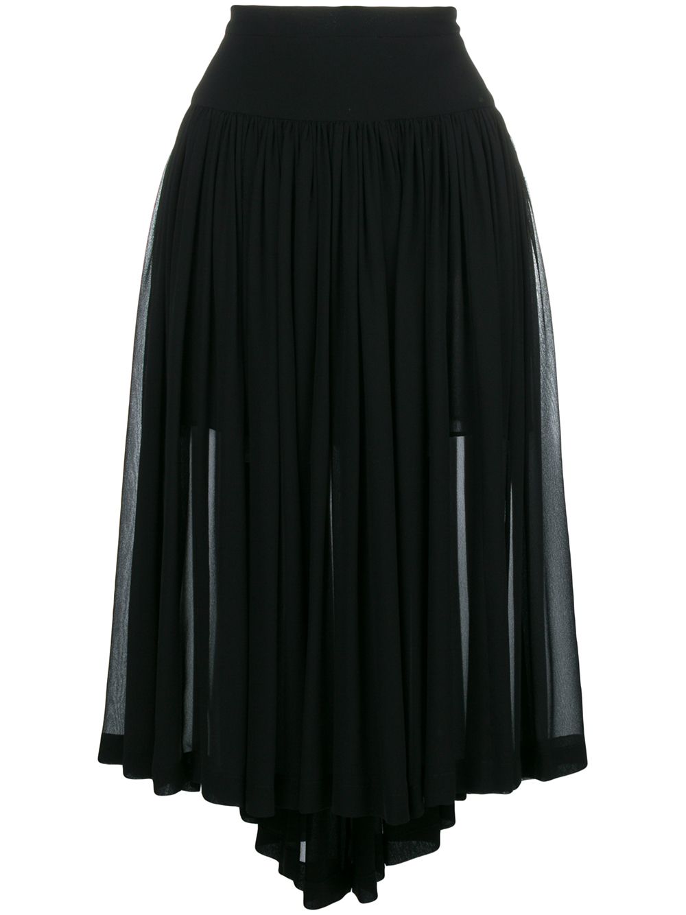 фото Stella McCartney асимметричная плиссированная юбка