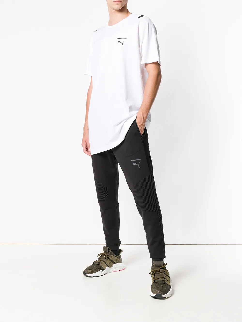 puma oversize logo t shirt