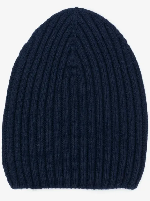 Barrie ribbed-knit cashmere beanie