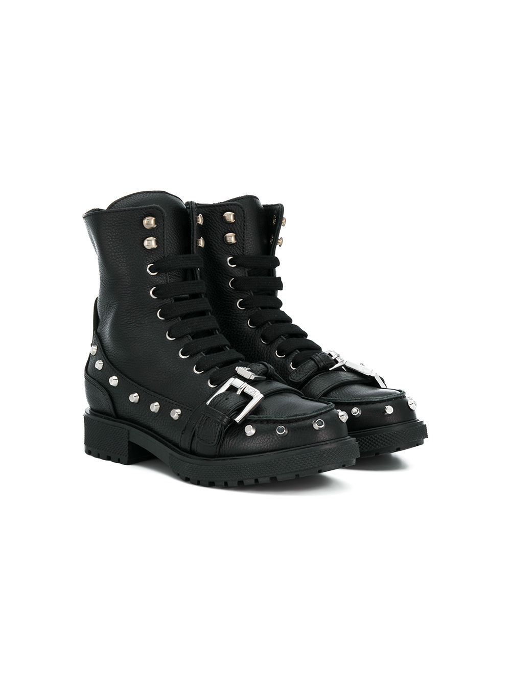 фото Nº21 Kids studded ankle boots