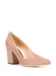 Image 2 of Sergio Rossi block heel pumps
