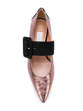 buckle ballerina shoes展示图