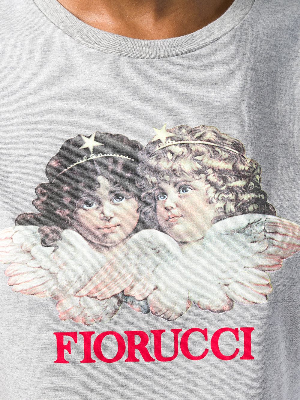 фото Fiorucci укороченная футболка 'Angels'