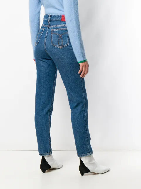 Fiorucci Tara tapered jeans Â£175 - Buy Online - Mobile Friendly, Fast Delivery