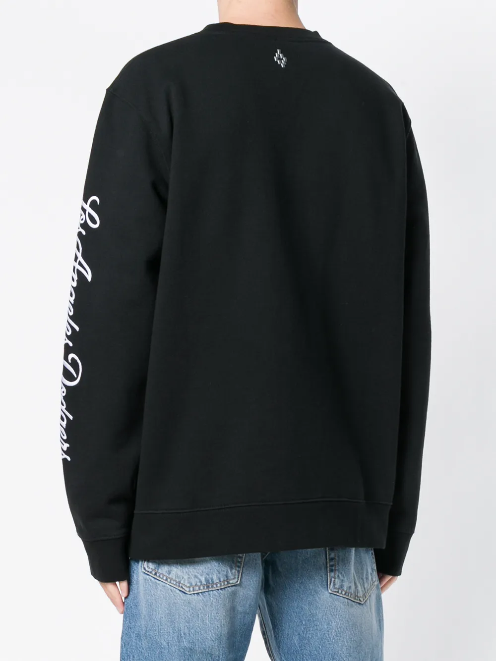 COUNTY OF MILAN embroidered sweatshirt Zwart