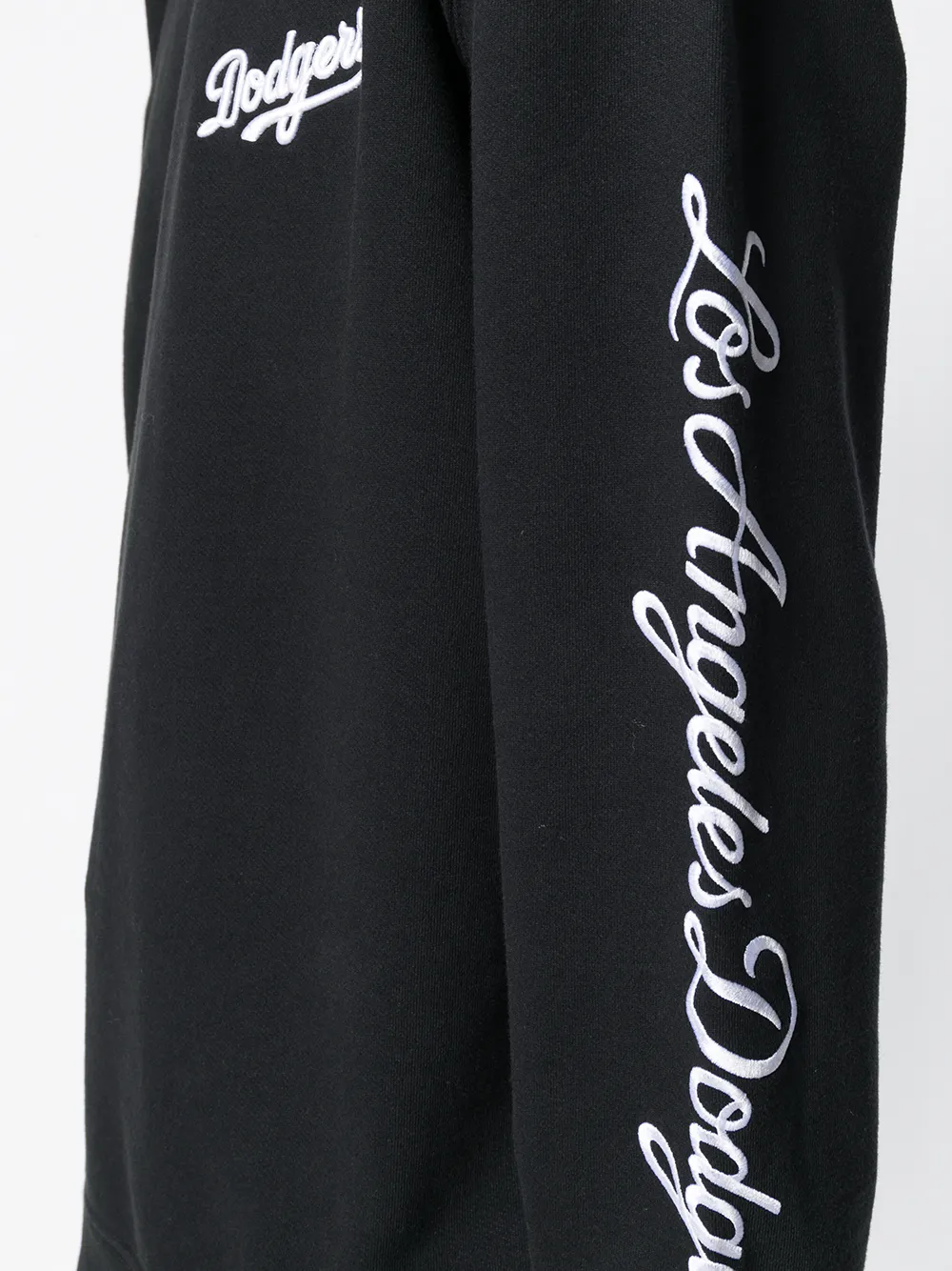 COUNTY OF MILAN embroidered sweatshirt Zwart