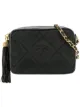 Image 1 of Chanel Pre-Owned 1986-1988 tassel diamond-quilted shoulder bag