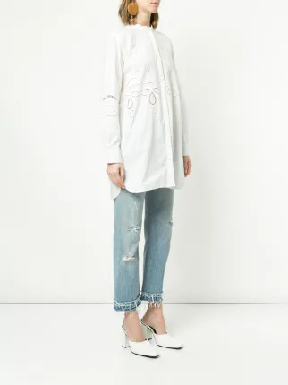 long embroidered shirt展示图