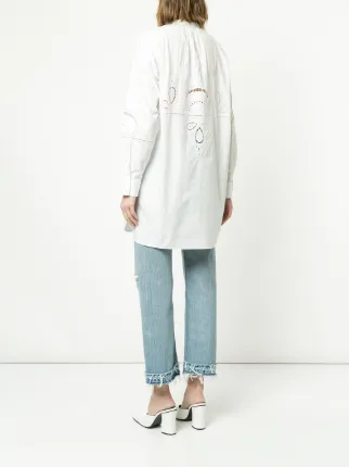 long embroidered shirt展示图