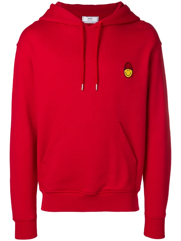 ami smiley hoodie