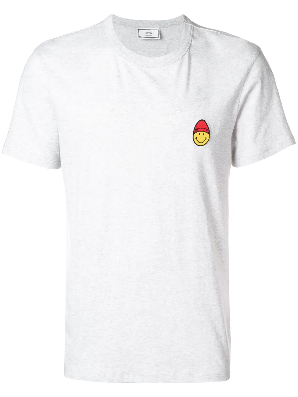 Bild 1 von Ami Paris T-Shirt mit Smiley-Patch