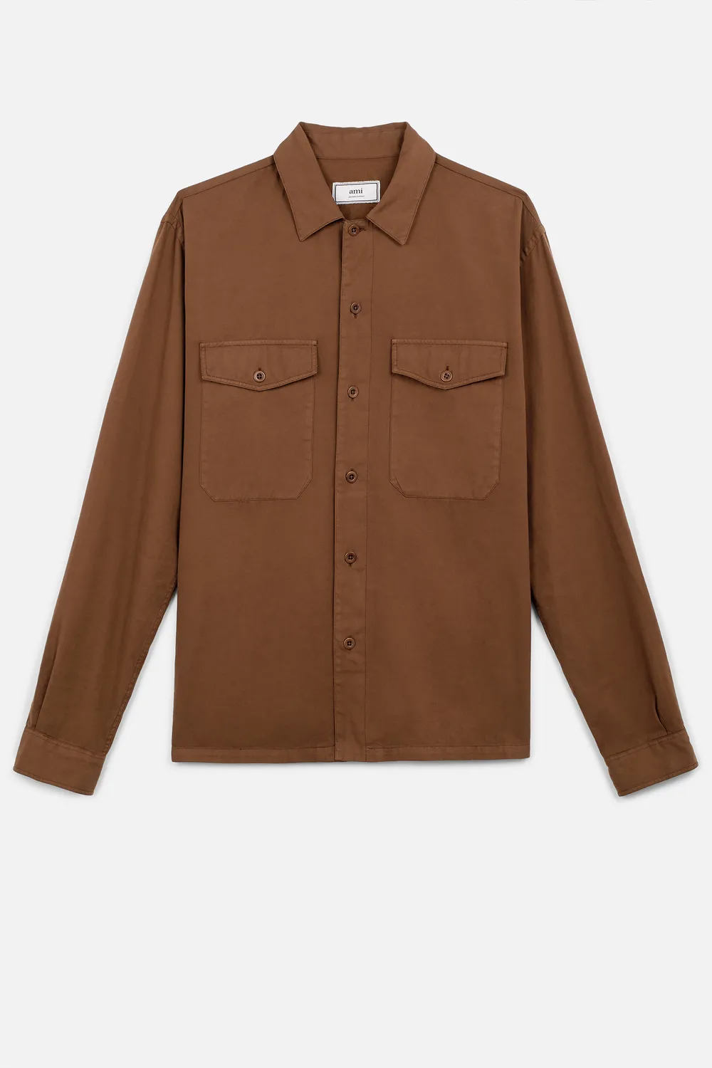 ami camp collar overshirt