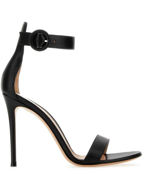 Gianvito Rossi Portofino 105mm leather sandals