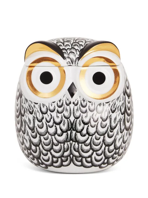 Fornasetti Owl-motif jar