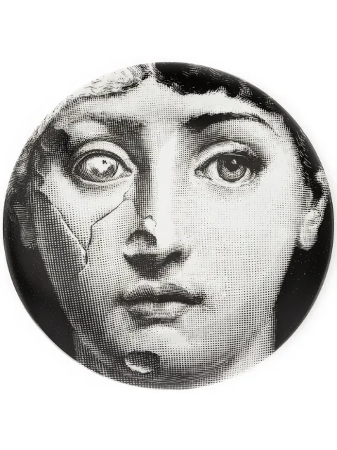 Fornasetti printed design plate