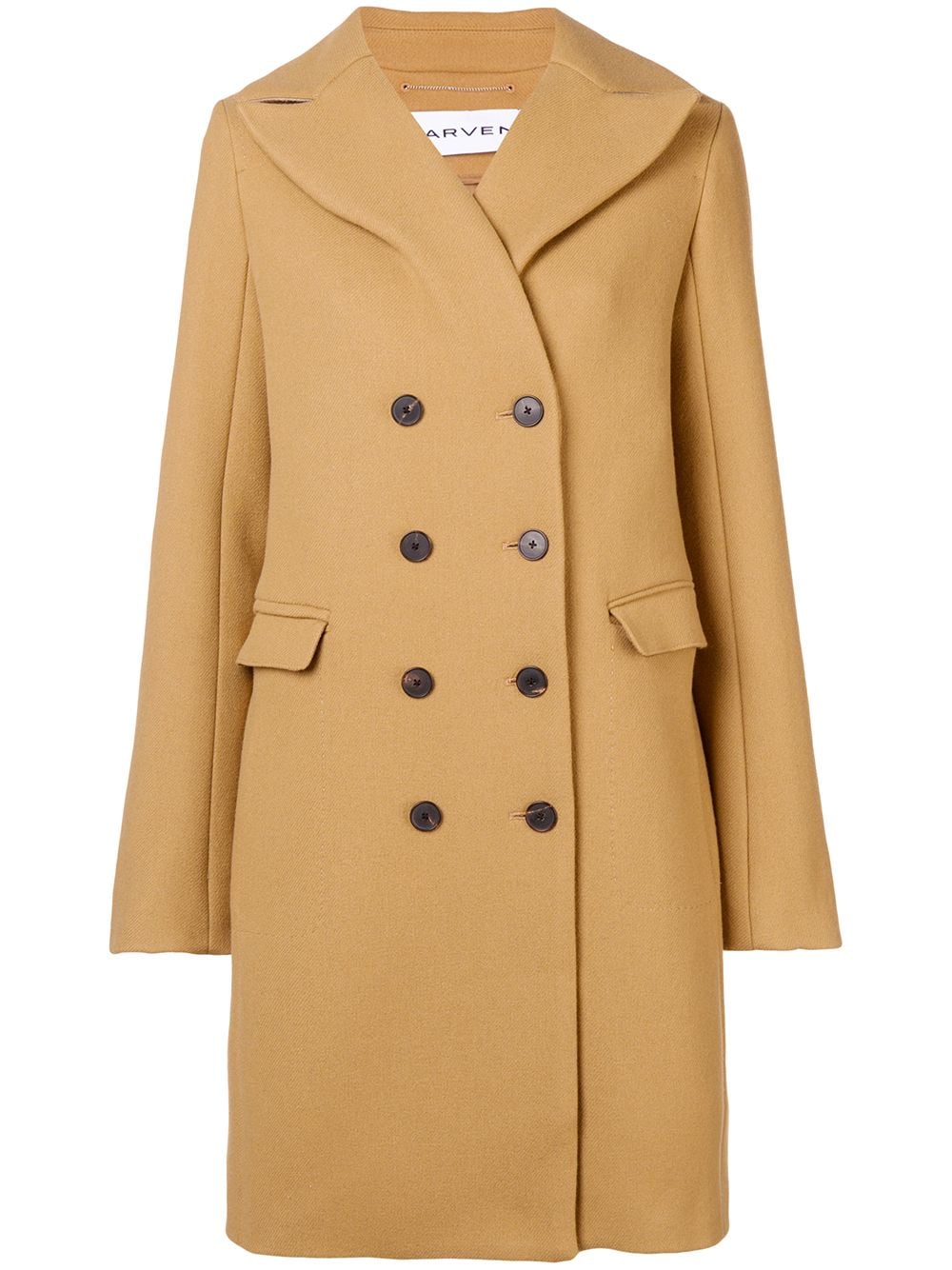 фото Carven double breasted coat