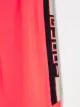 Gucci Kids بنطال ضيق جانبي بشعار