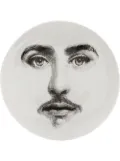 Fornasetti printed face plate - White