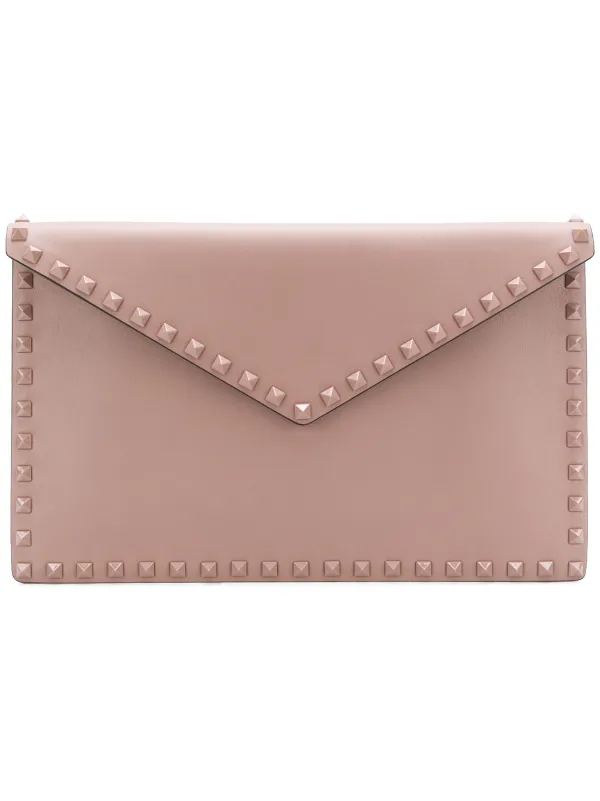valentino rockstud envelope clutch