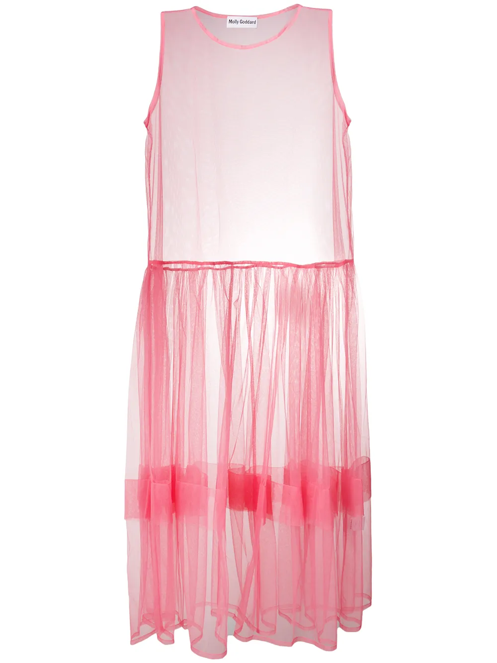 molly goddard pink tulle dress