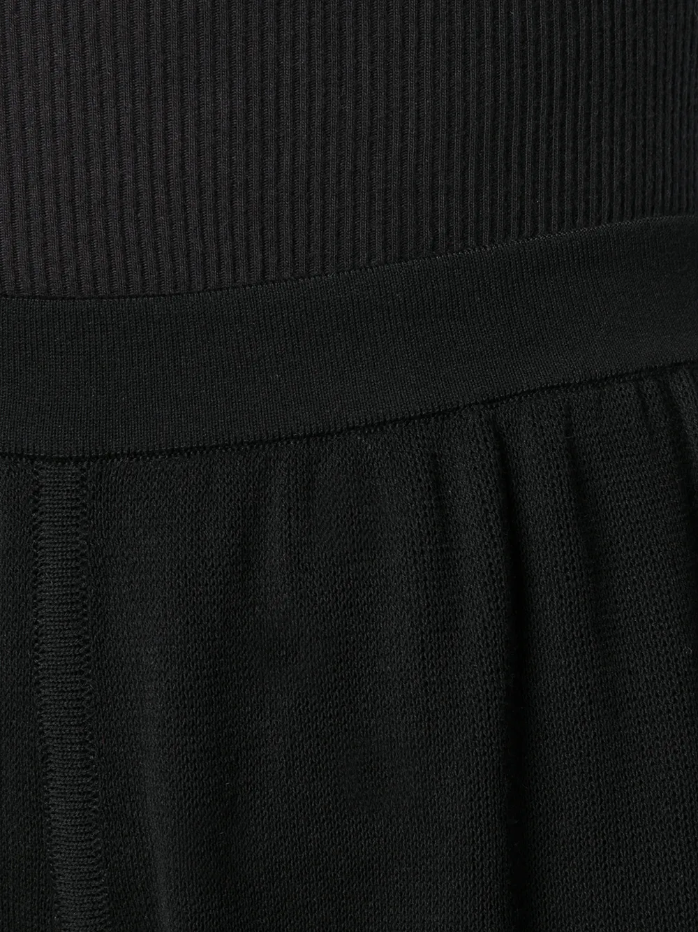 Rick Owens high-waisted shorts Zwart