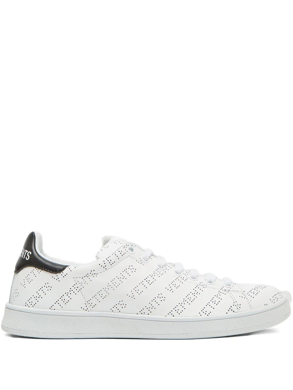 VETEMENTS leather sneakers White