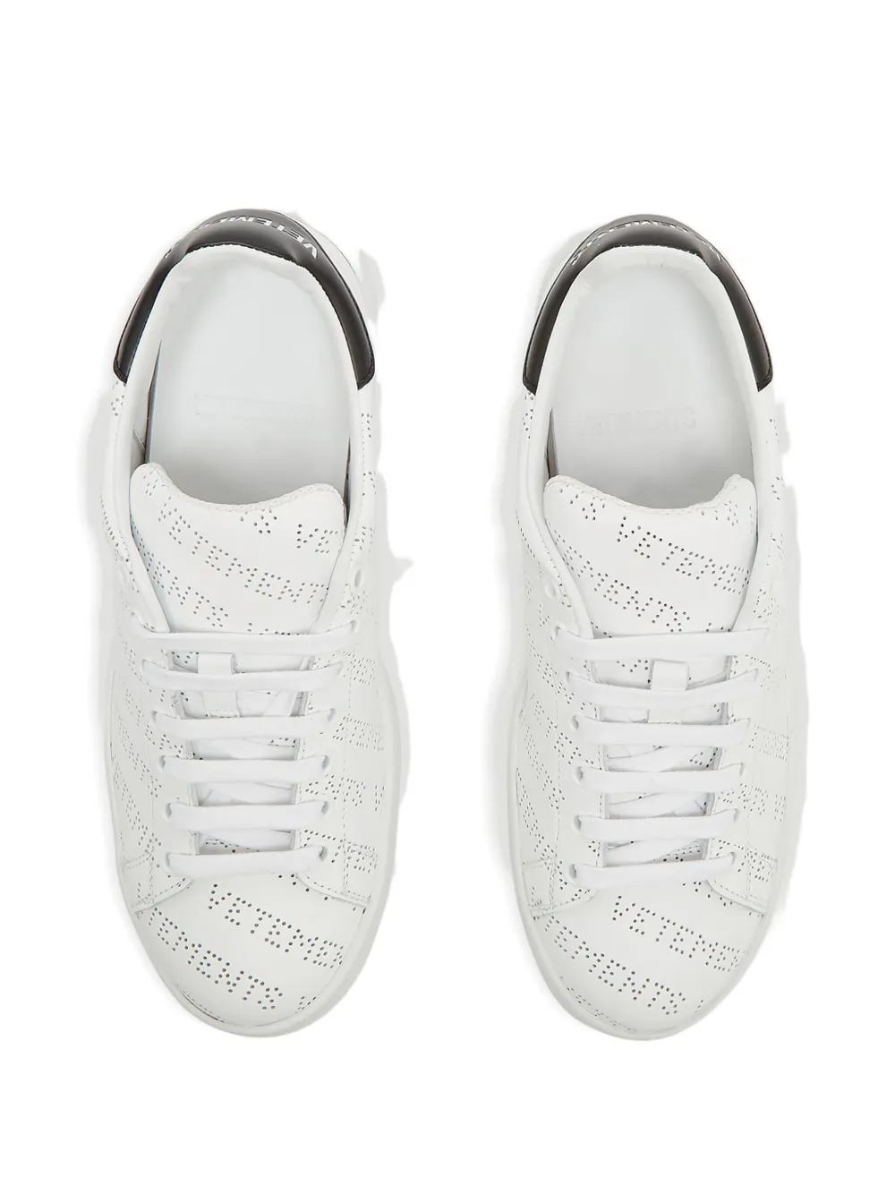 VETEMENTS leather sneakers White