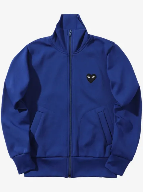 Comme Des Garçons Play heart logo-patch track jacket
