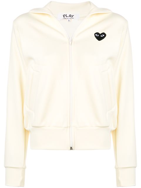 Comme Des Garçons Play heart logo-patch track jacket