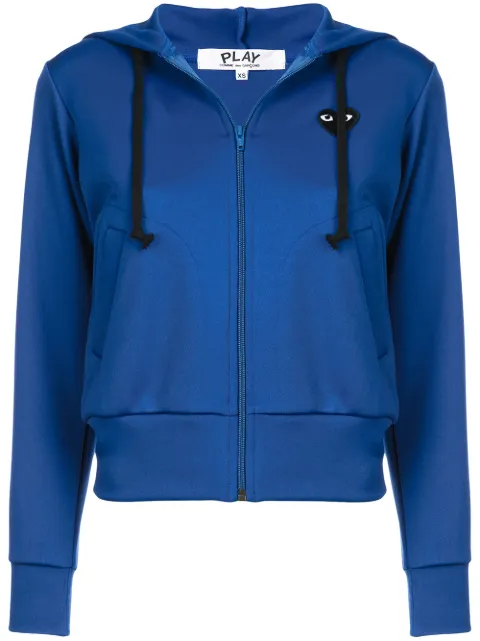 Comme Des Garçons Play drawstring zip hoodie