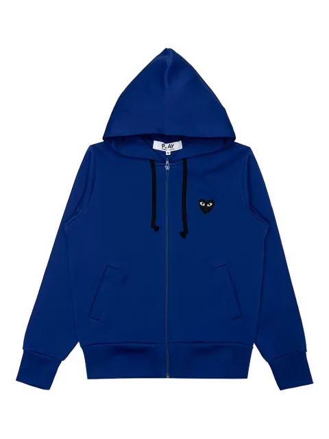 Comme Des Garçons Play drawstring zip hoodie