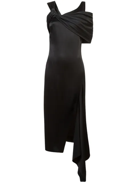 Monse twisted-neck gown