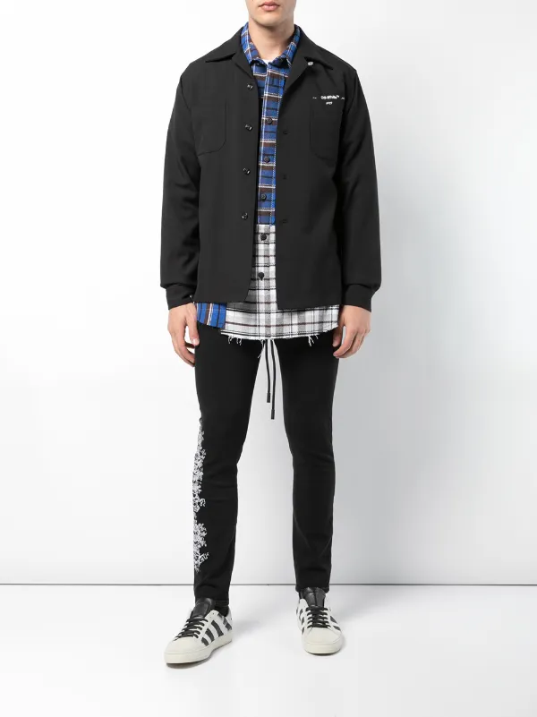 off white gothic jeans