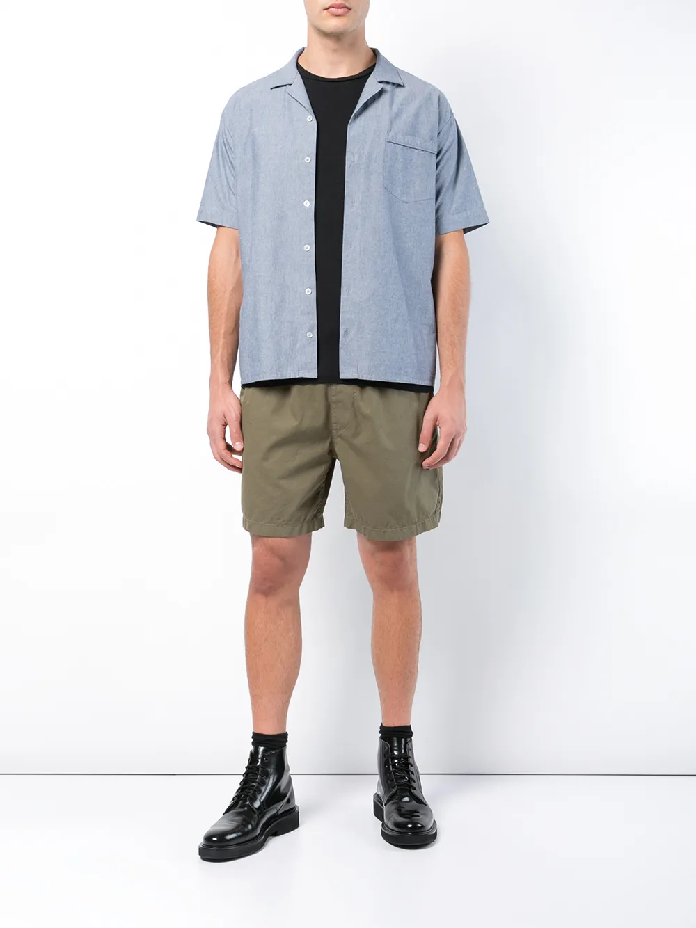 Save Khaki United classic short-sleeve T-shirt - Zwart