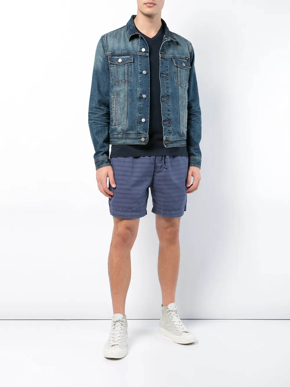 фото Save khaki united футболка с короткими рукавами и v-образным вырезом