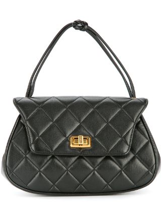 CHANEL Pre-Owned Quilted CC carry-on Luggage - Farfetch