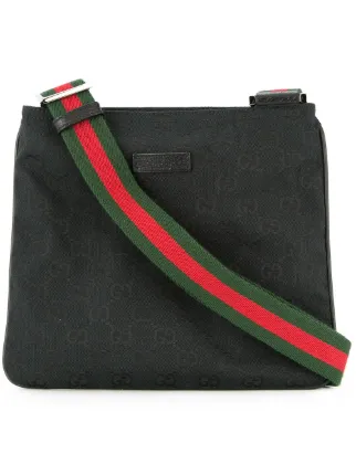 Gucci handbag with hot sale red and green stripe