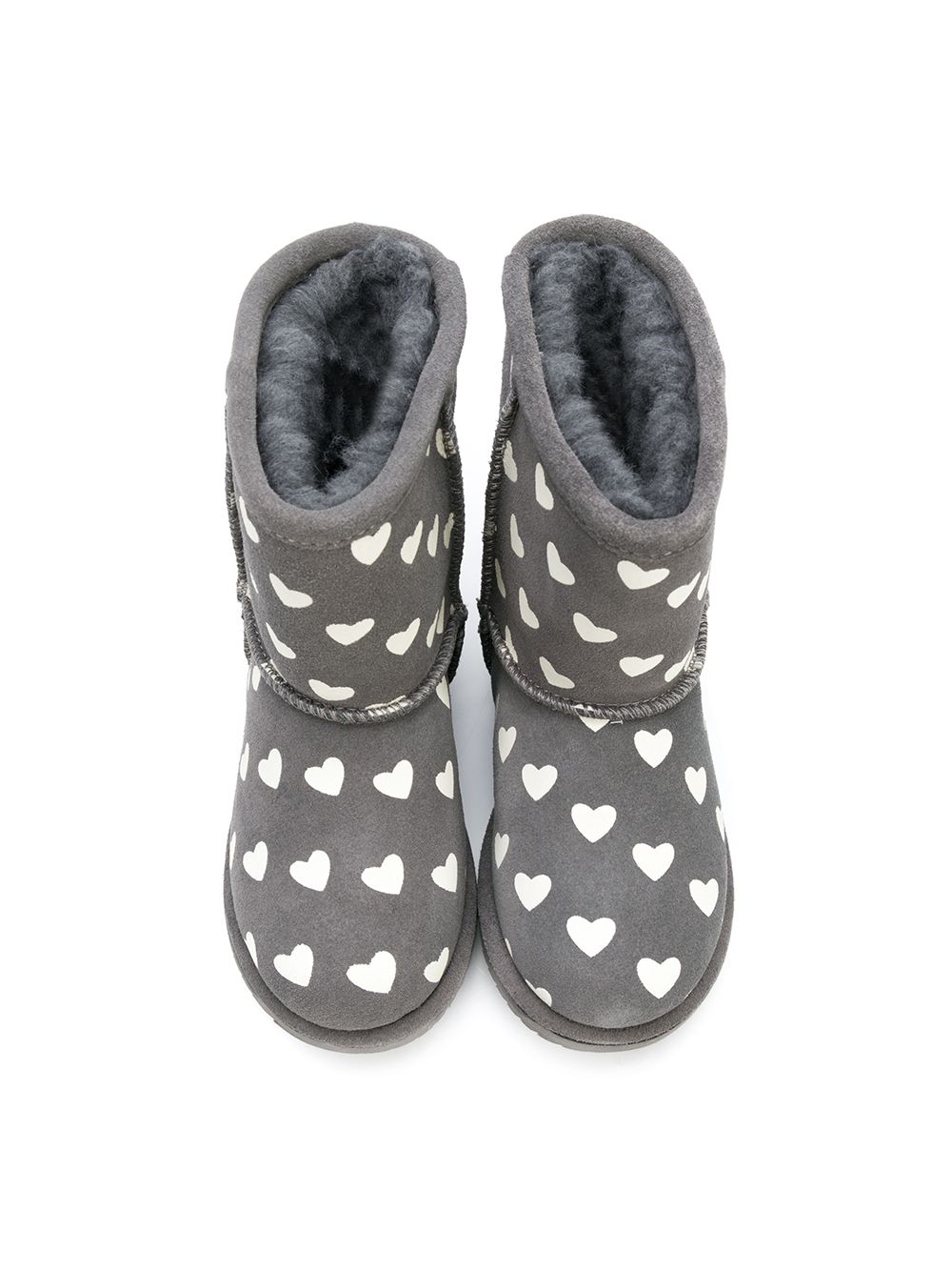 фото Emu kids heart print boots