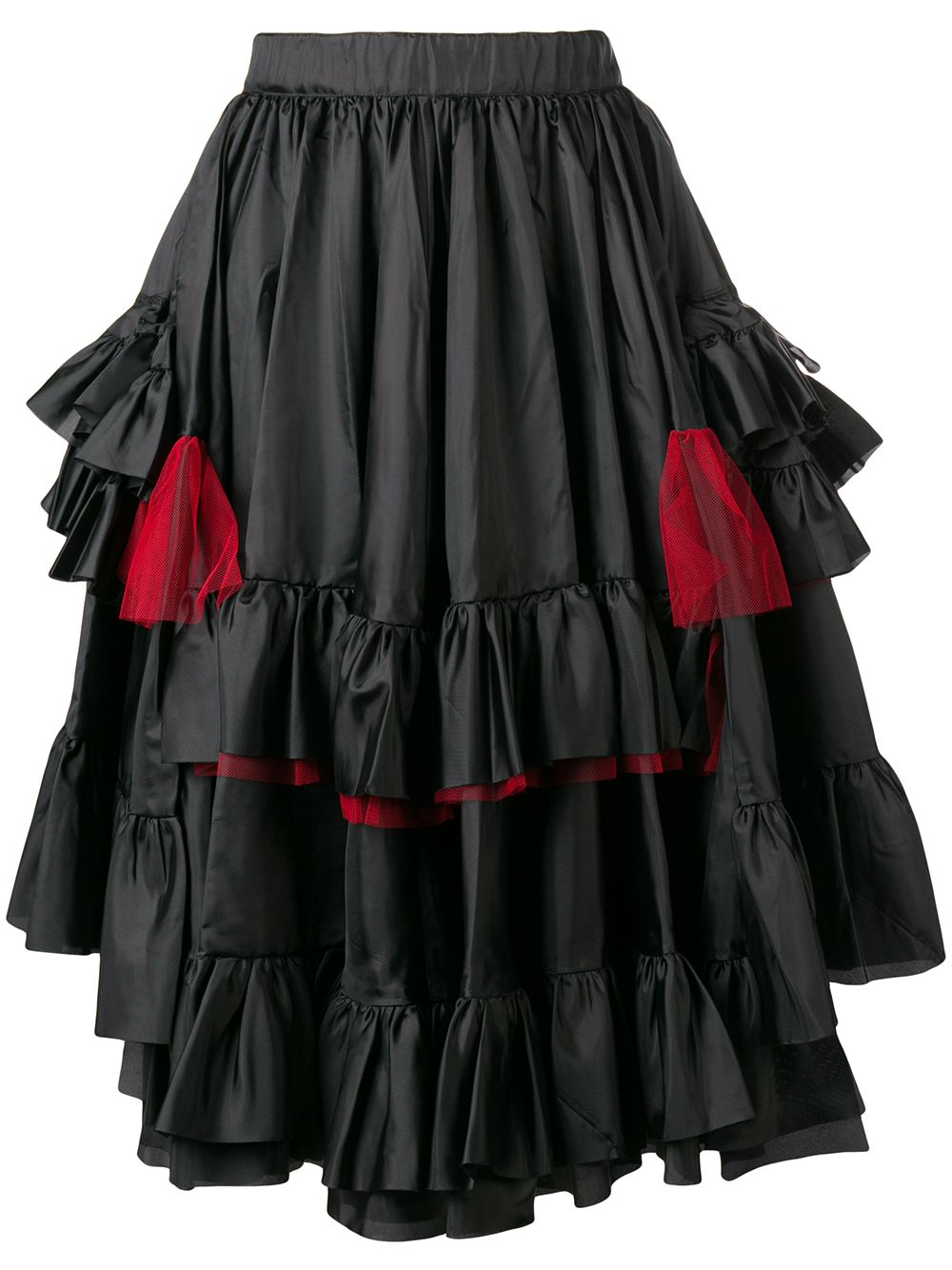 фото Comme des garçons layered pleated skirt