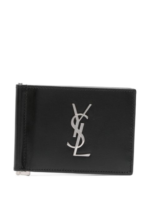 Saint Laurent Cassandre bi-fold leather wallet