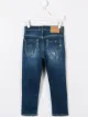 الصورة 2 من Dondup Kids distressed regular fit jeans