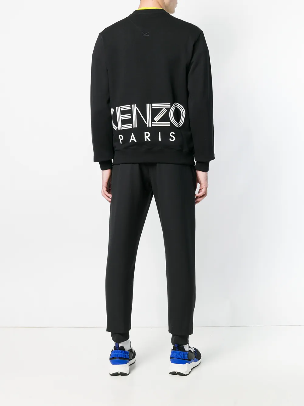 Kenzo rear-logo long sleeve sweatshirt Zwart