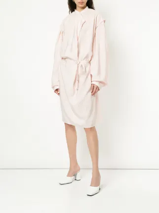 Lemaire Oversized Draped Dress Farfetch