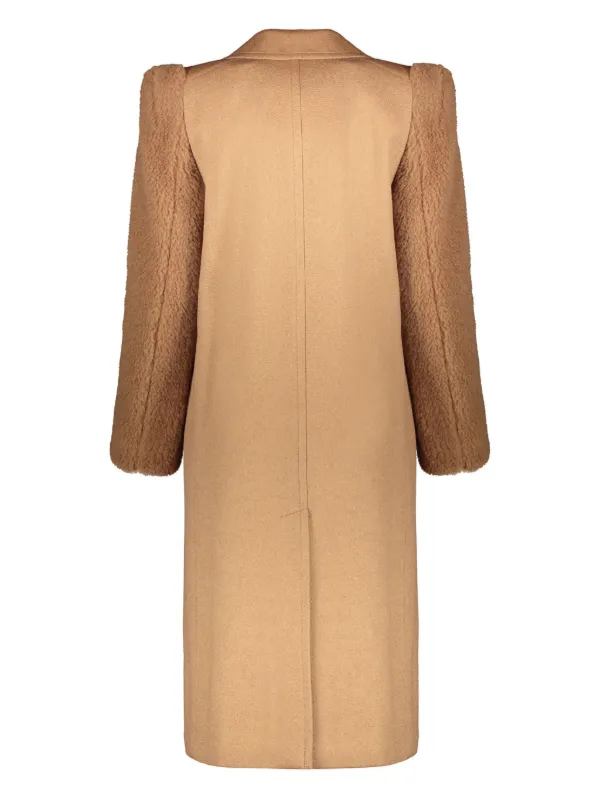 FENDI single-breasted Coat | Brown | FARFETCH