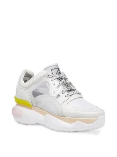 fendi sheer panels chunky sneakers