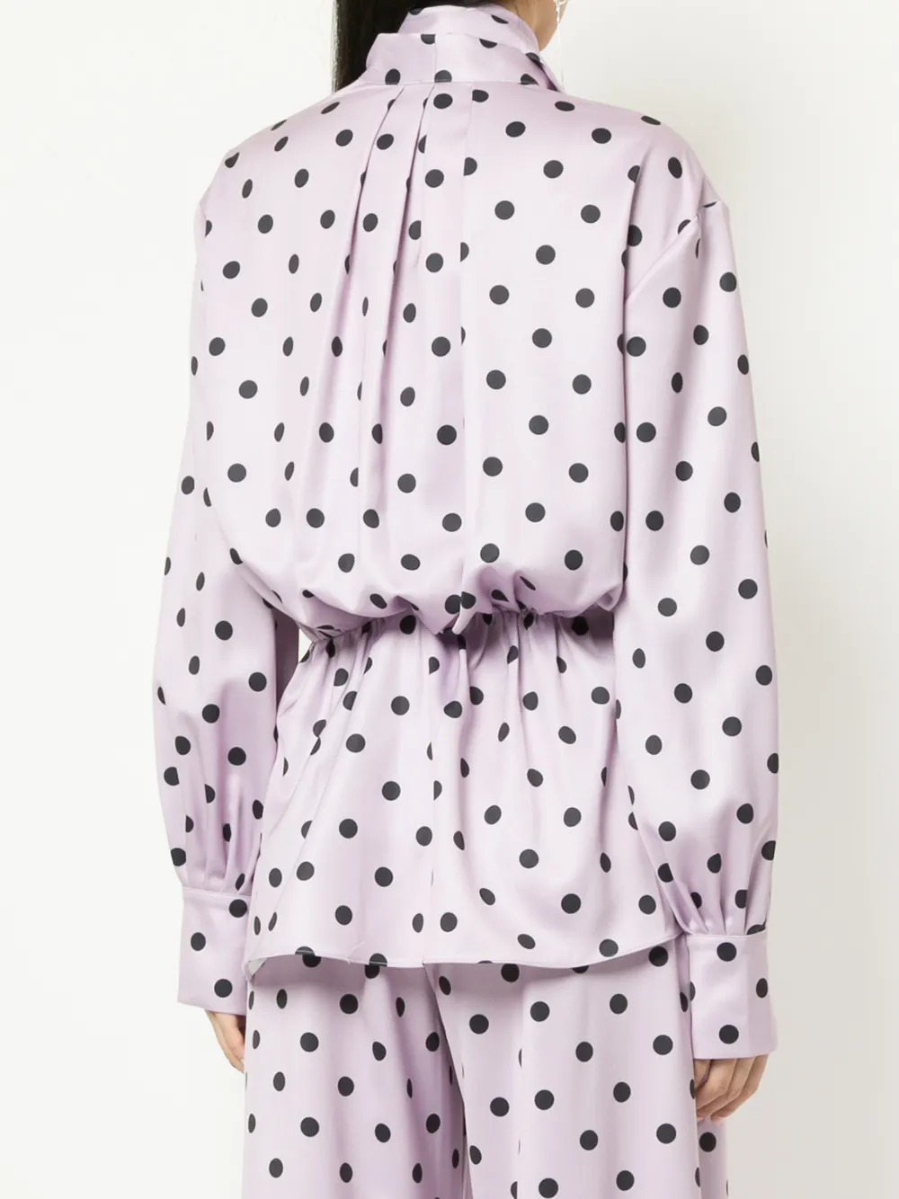 Layeur Printed Blouse Rose Femme