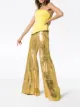 Bild 2 von Halpern Asymmetrisches Cropped-Seidentop