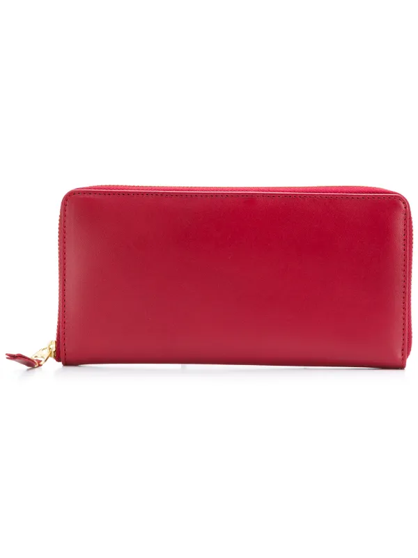comme de garcons zip around wallet