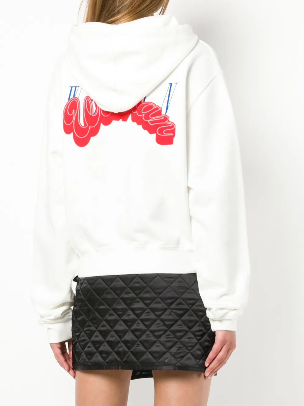 Off-White Heart Not Troubled hoodie Wit